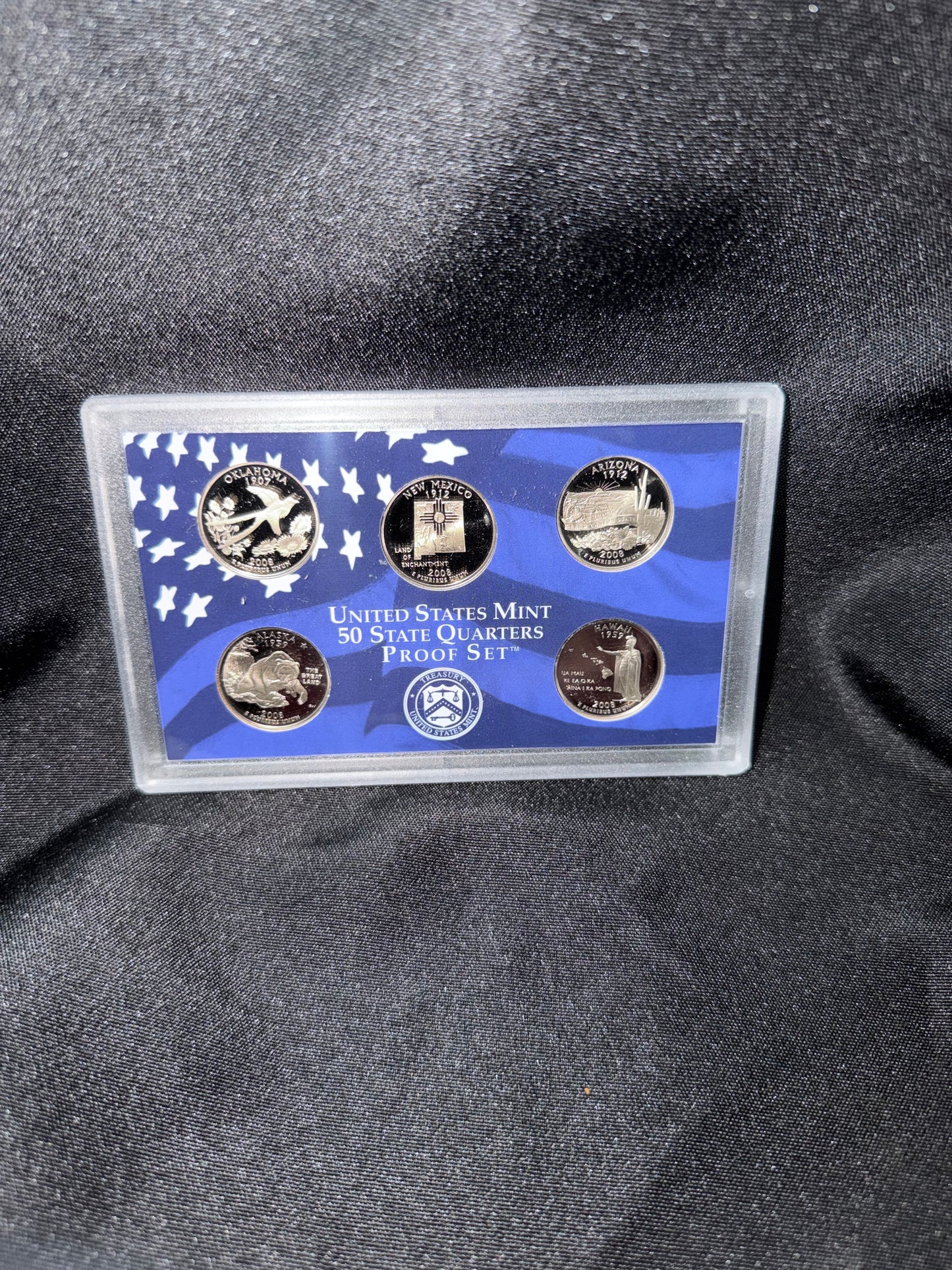 United States Mint 50 State Quarters Proof Set - 2008