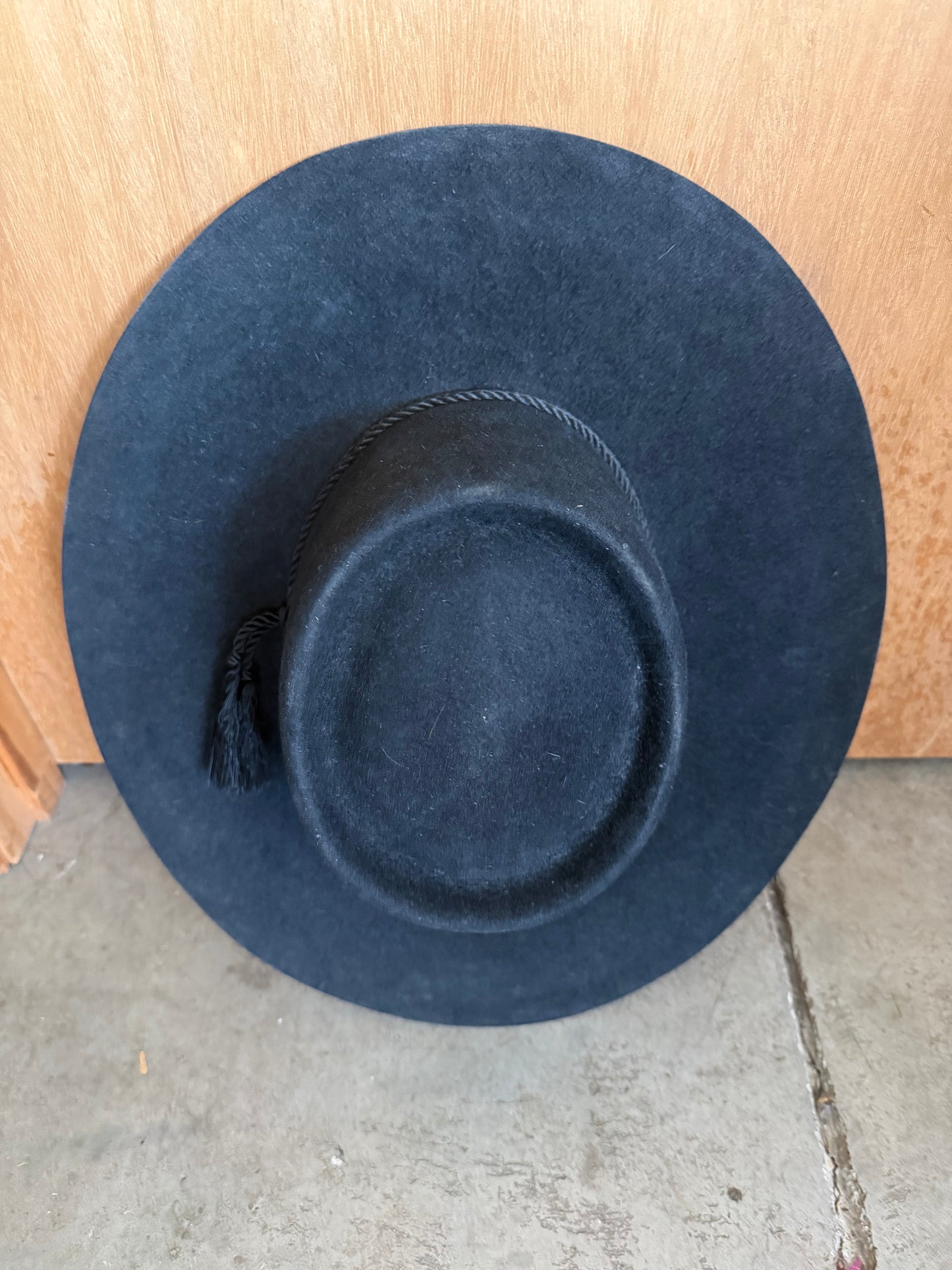 Black Spanish Cordobés Hat — by Patricia Abrigo, Los Angeles