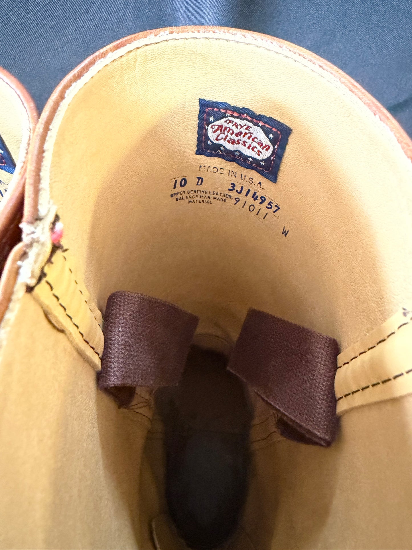 Frye Vintage American Classics Leather Boots - 10D