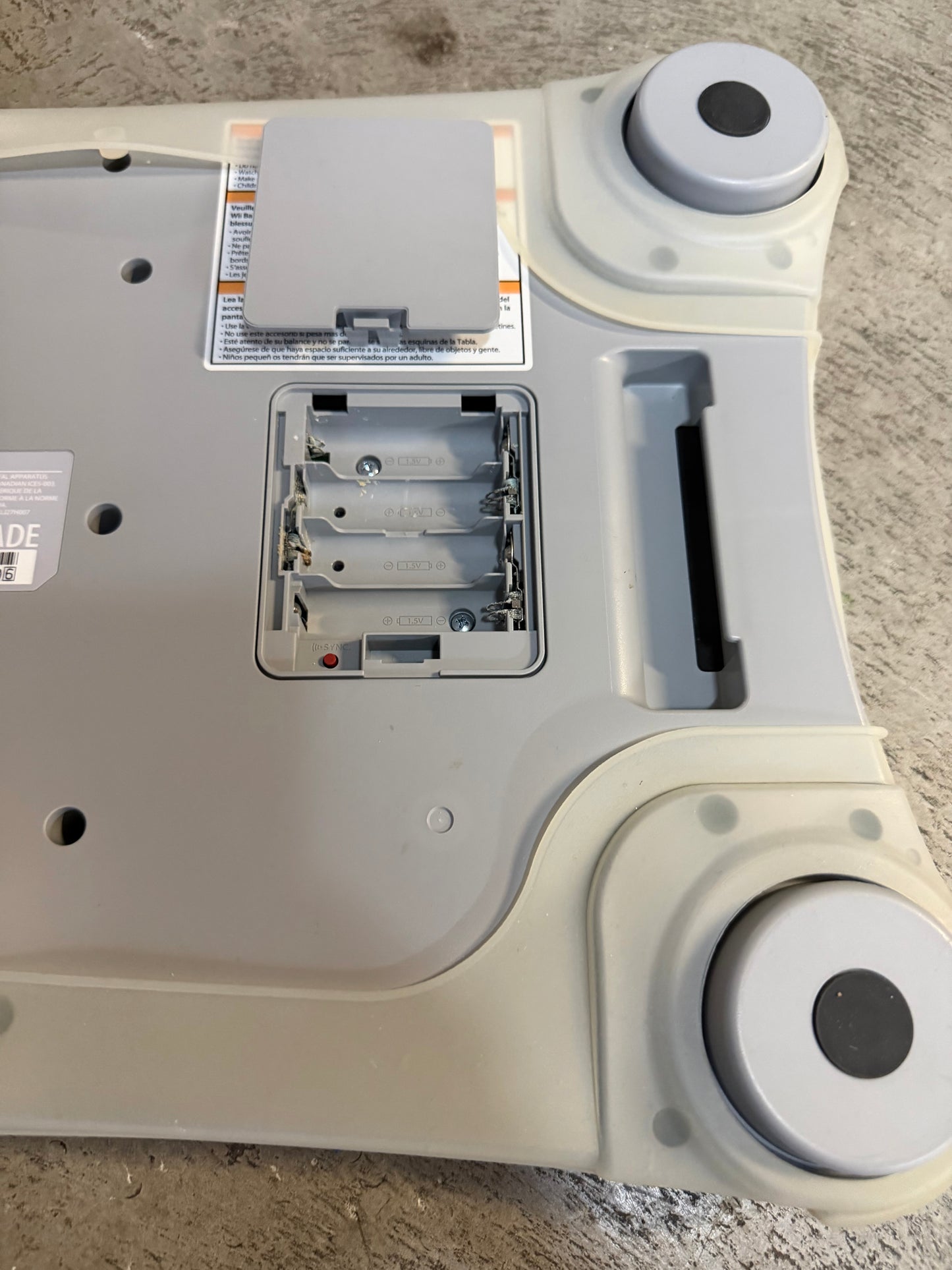 Wii Fit Balance Board And Wii Fit Video Game - untested