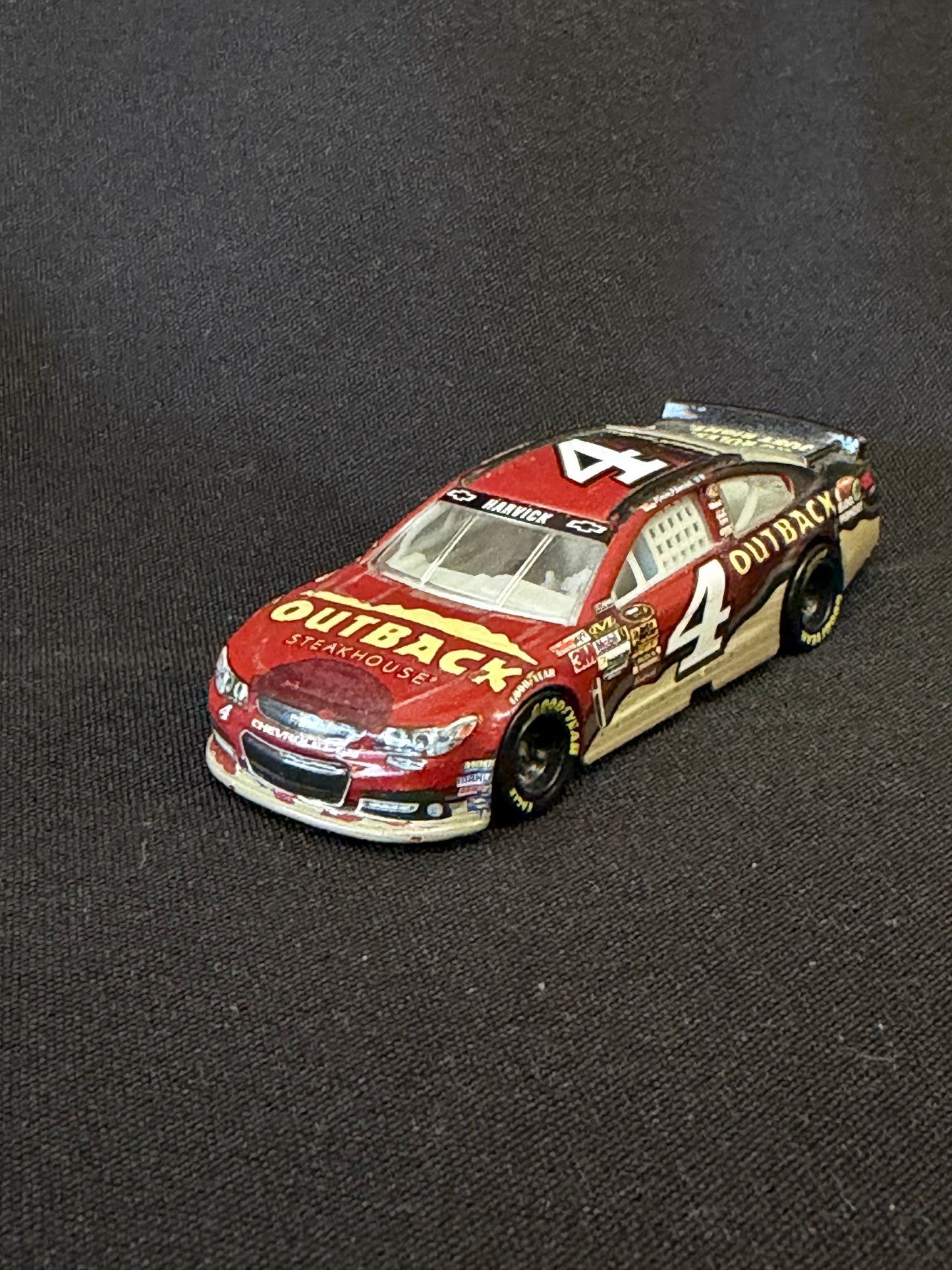 Die-Cast Racing Car – Kevin Harvick #4 Outback Steakhouse Chevrolet SS NASCAR