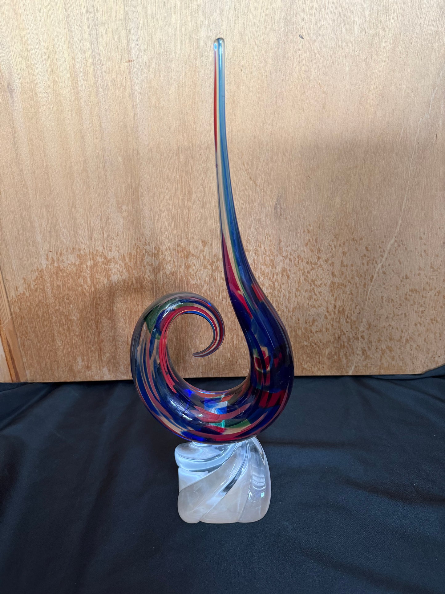 Murano Glass Art Sculpture - Attributed to Italian artist Fulvio Bianconi