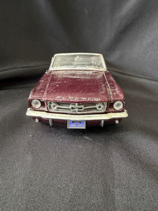 1964½ Ford Mustang — Purple 1:18 Scale Diecast (No Box)