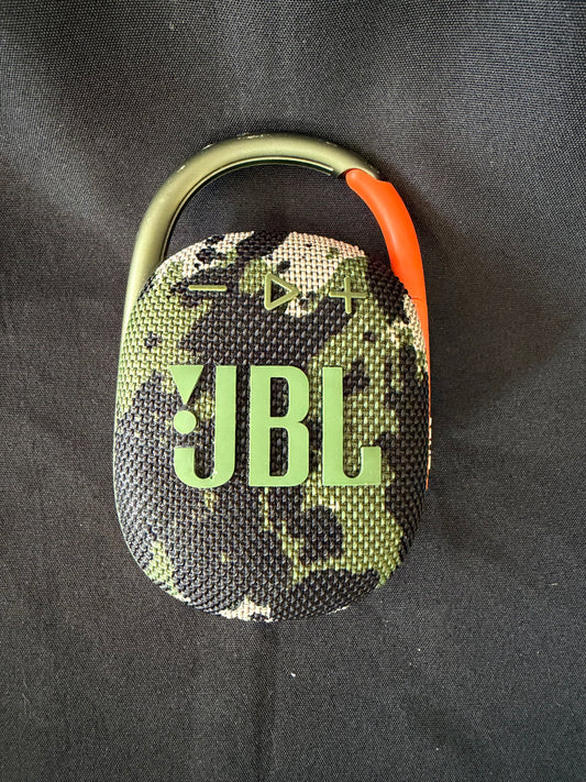 JBL Clip 4 Portable Bluetooth Speaker - Camouflage