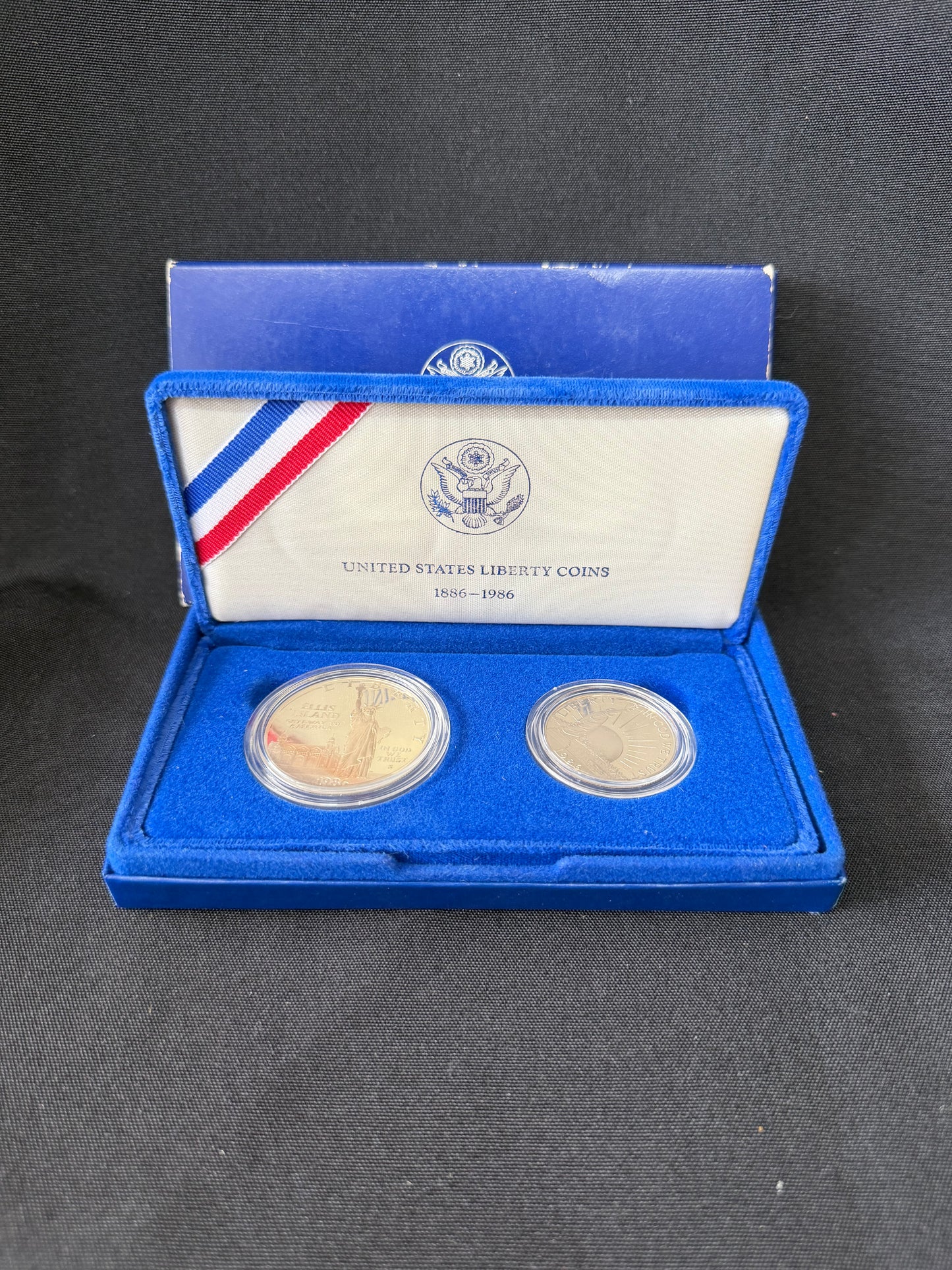 U.S. Mint — Statue of Liberty Centennial Proof Silver Coin Set (1886–1986)