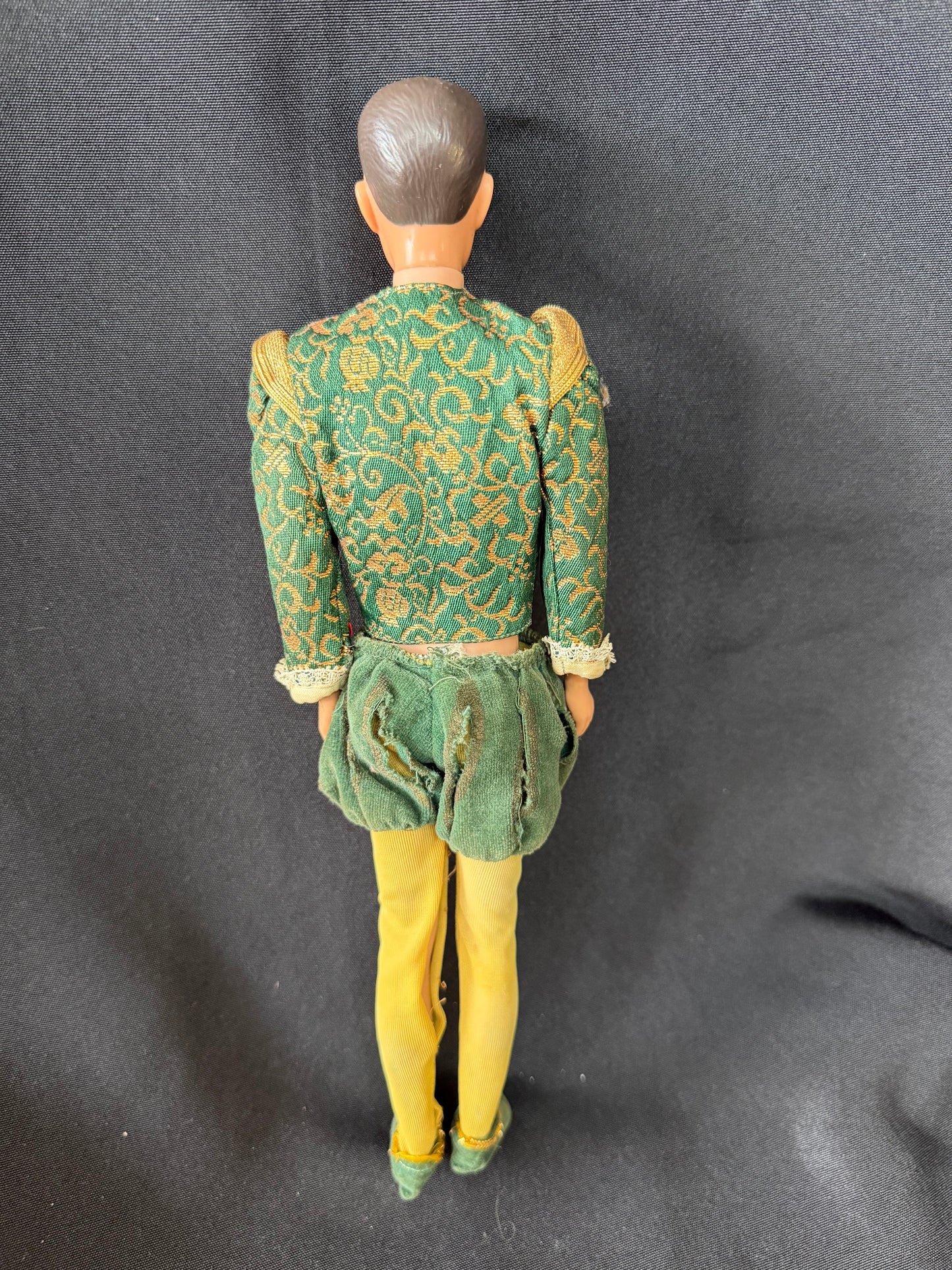 Vintage 1960's Ken Doll - "The Prince" Green and Gold Outfit
