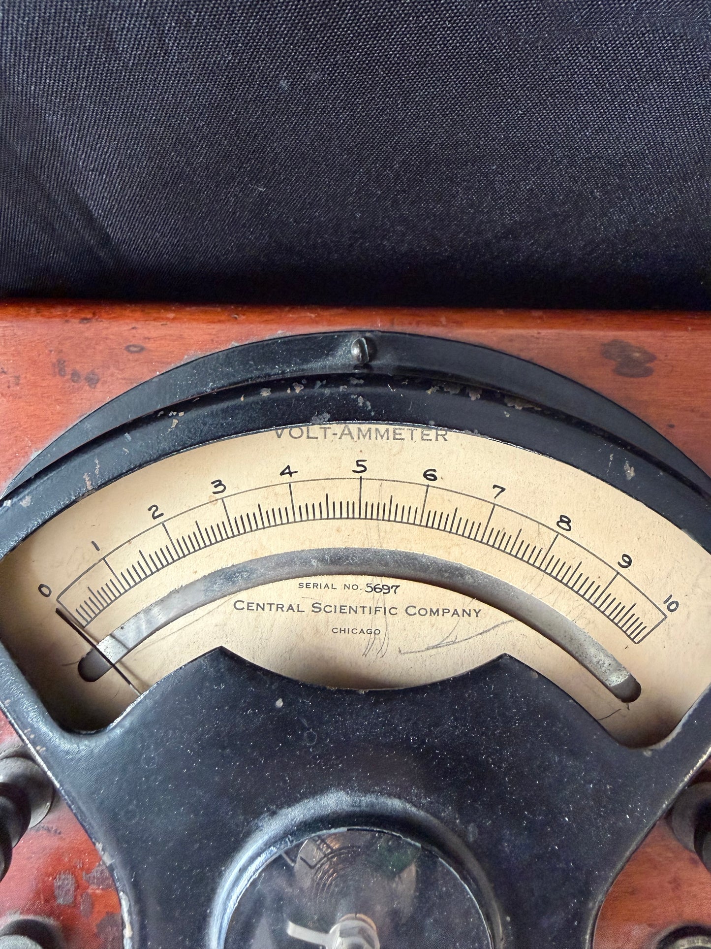 Vintage Volt-Ammeter - Central Scientific Company #5697