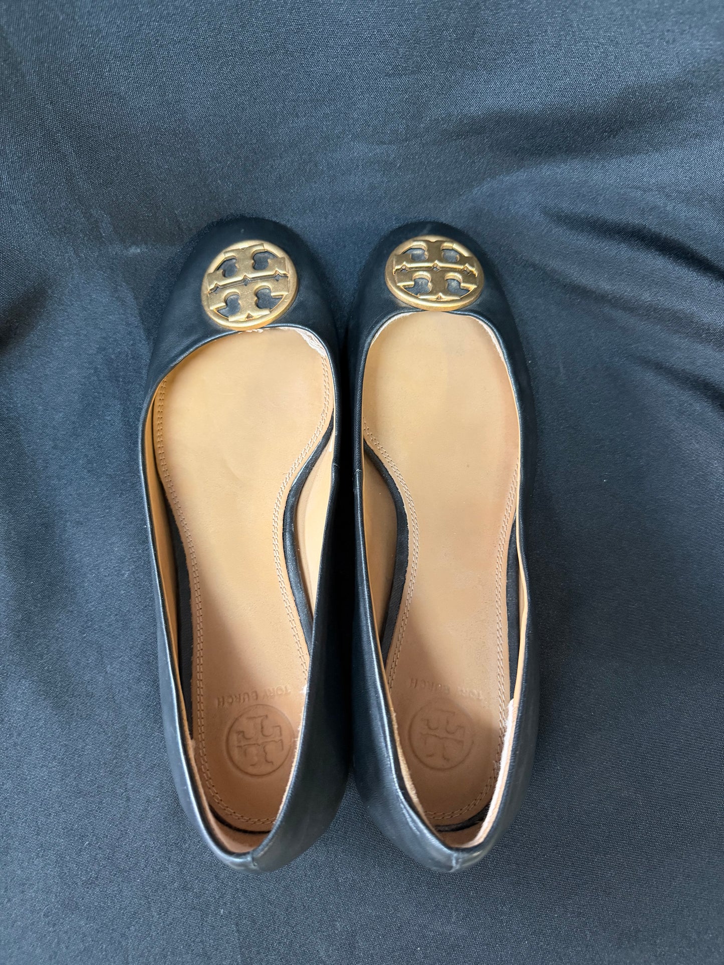 Tory Burch Leather Ballet Flats