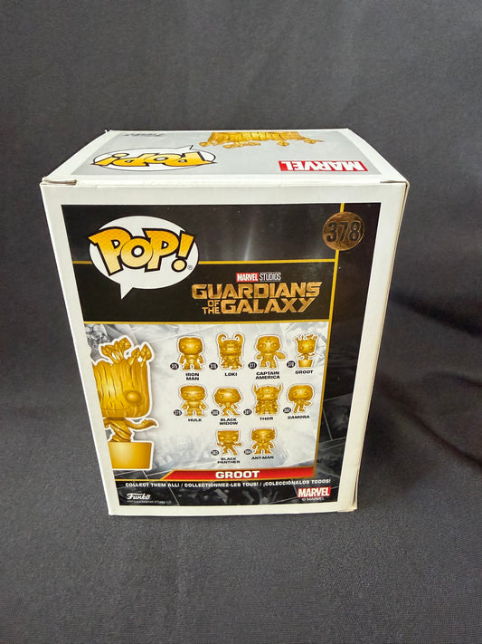 Funko Pop! Marvel Studios — Gold Groot #378