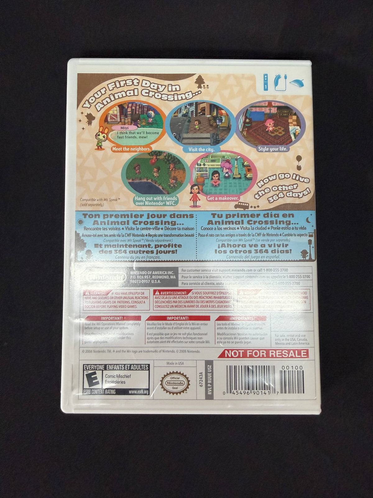 Animal Crossing City Folk (Nintendo Wii)
