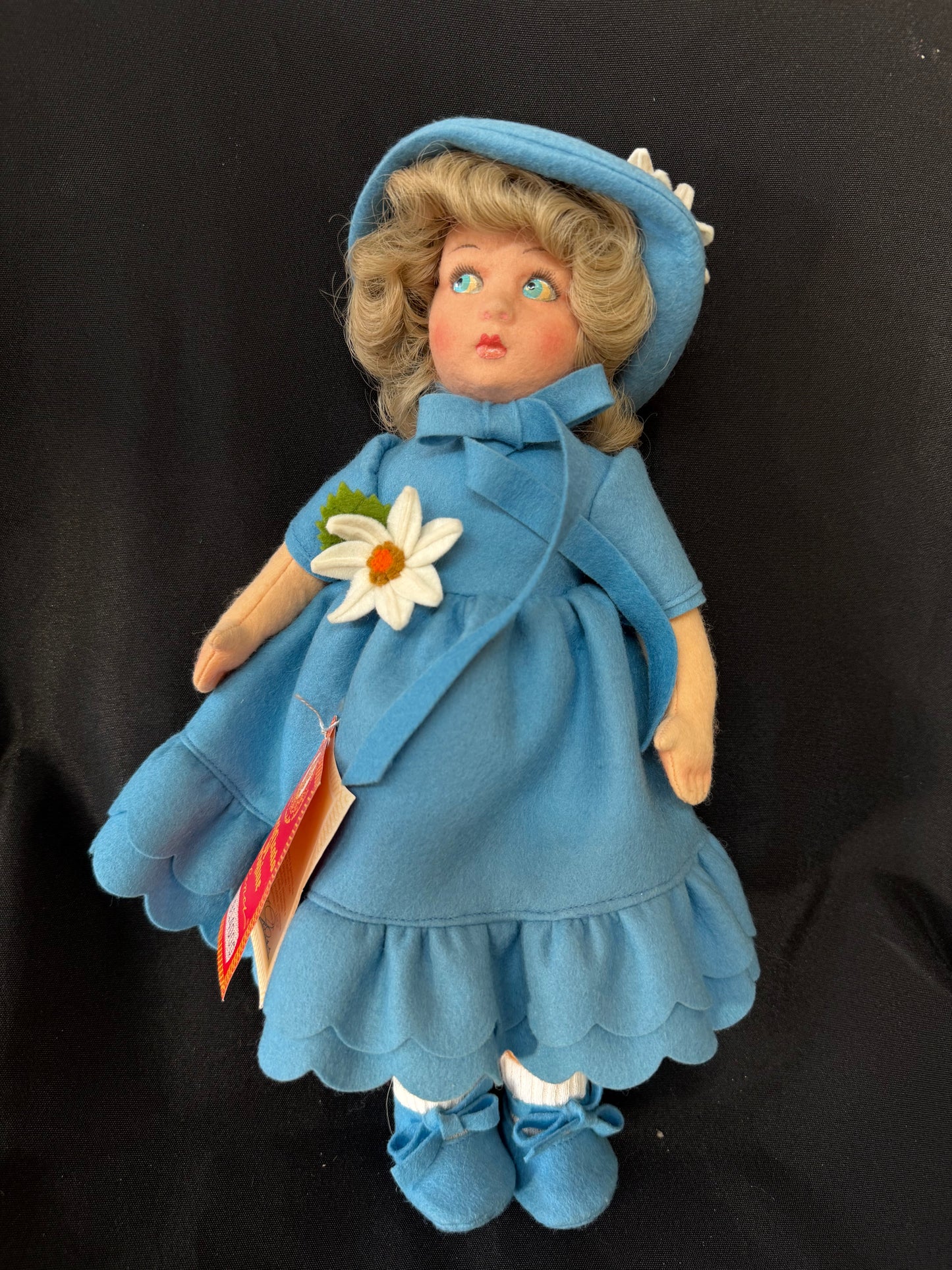 Vintage Lenci "Bettina" Felt Doll - with papers