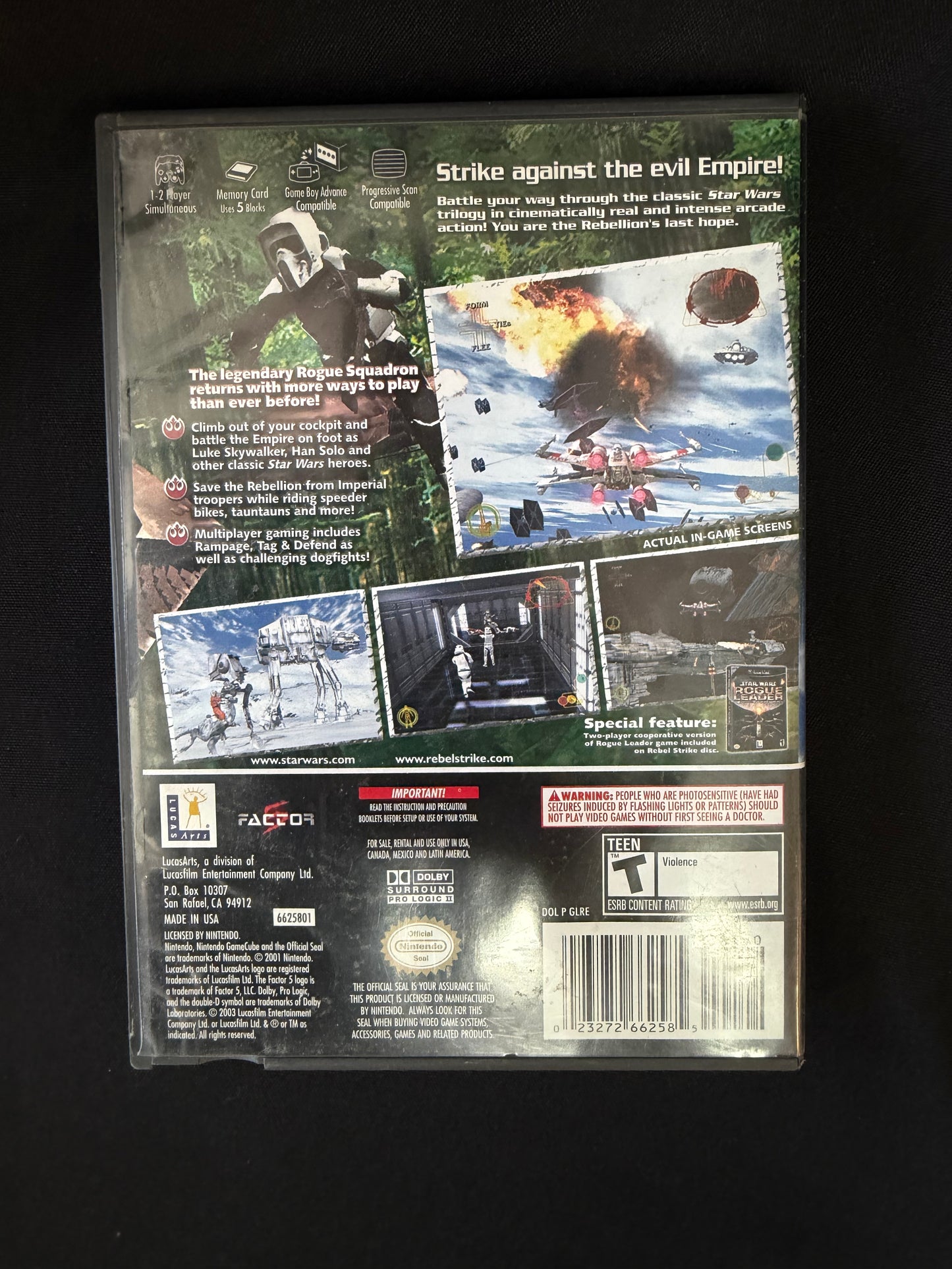 Star Wars Rebel Strike (Gamecube)