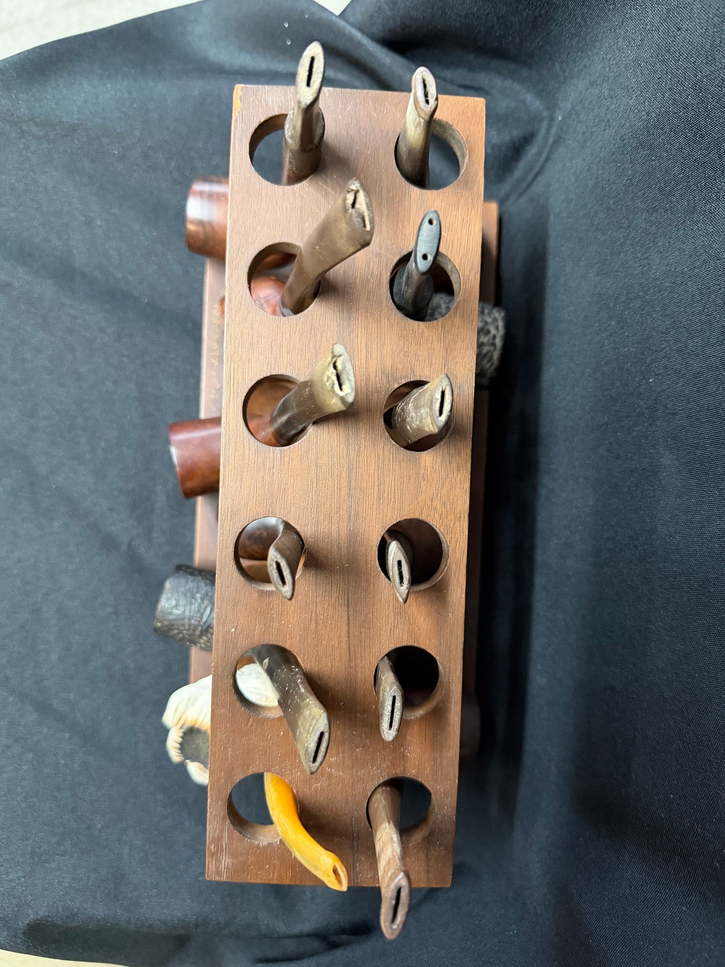 Set of 12 Vintage Smoke Pipes