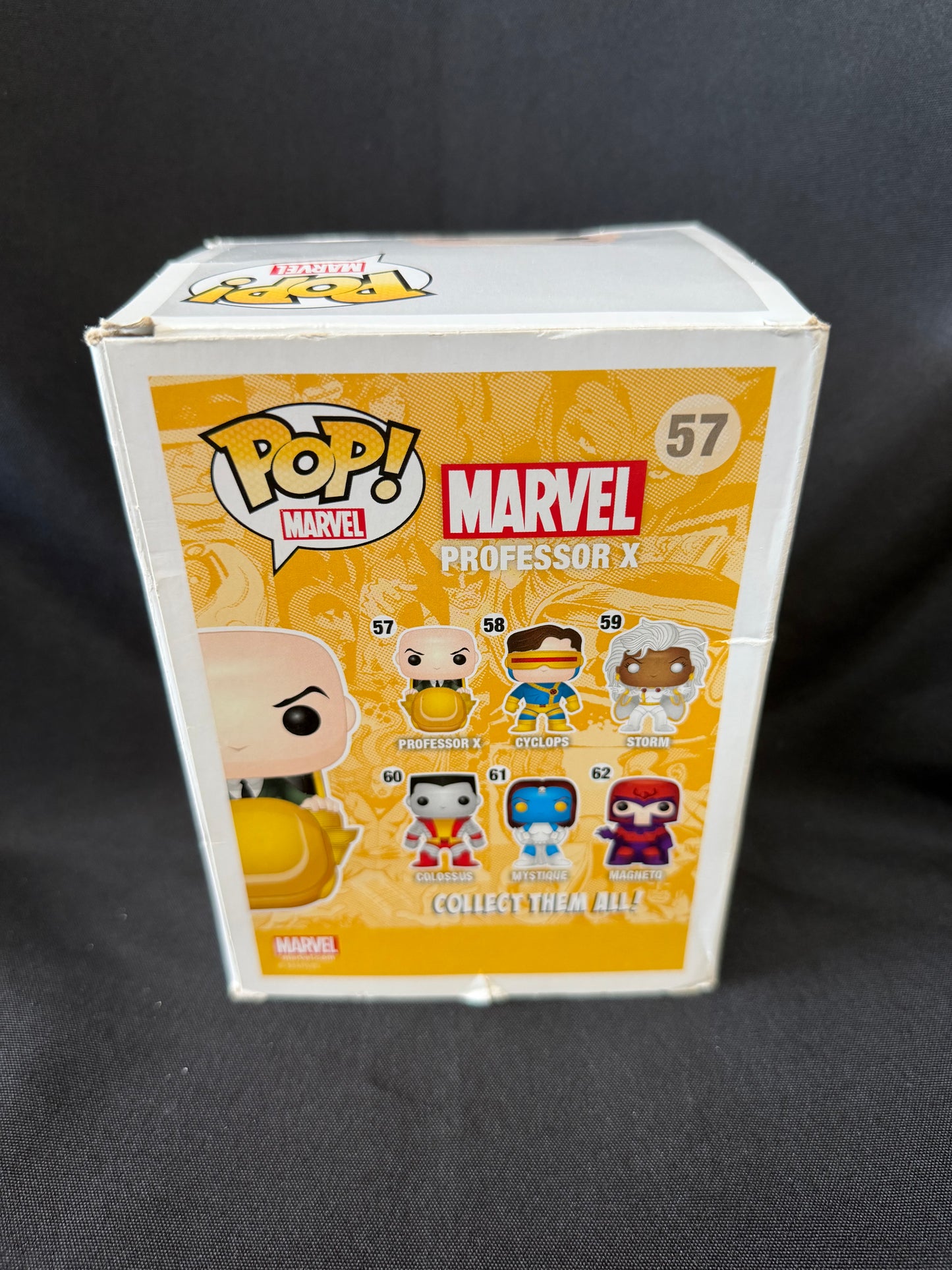 Funko Pop! Marvel — Professor X #57 (Vaulted Box)