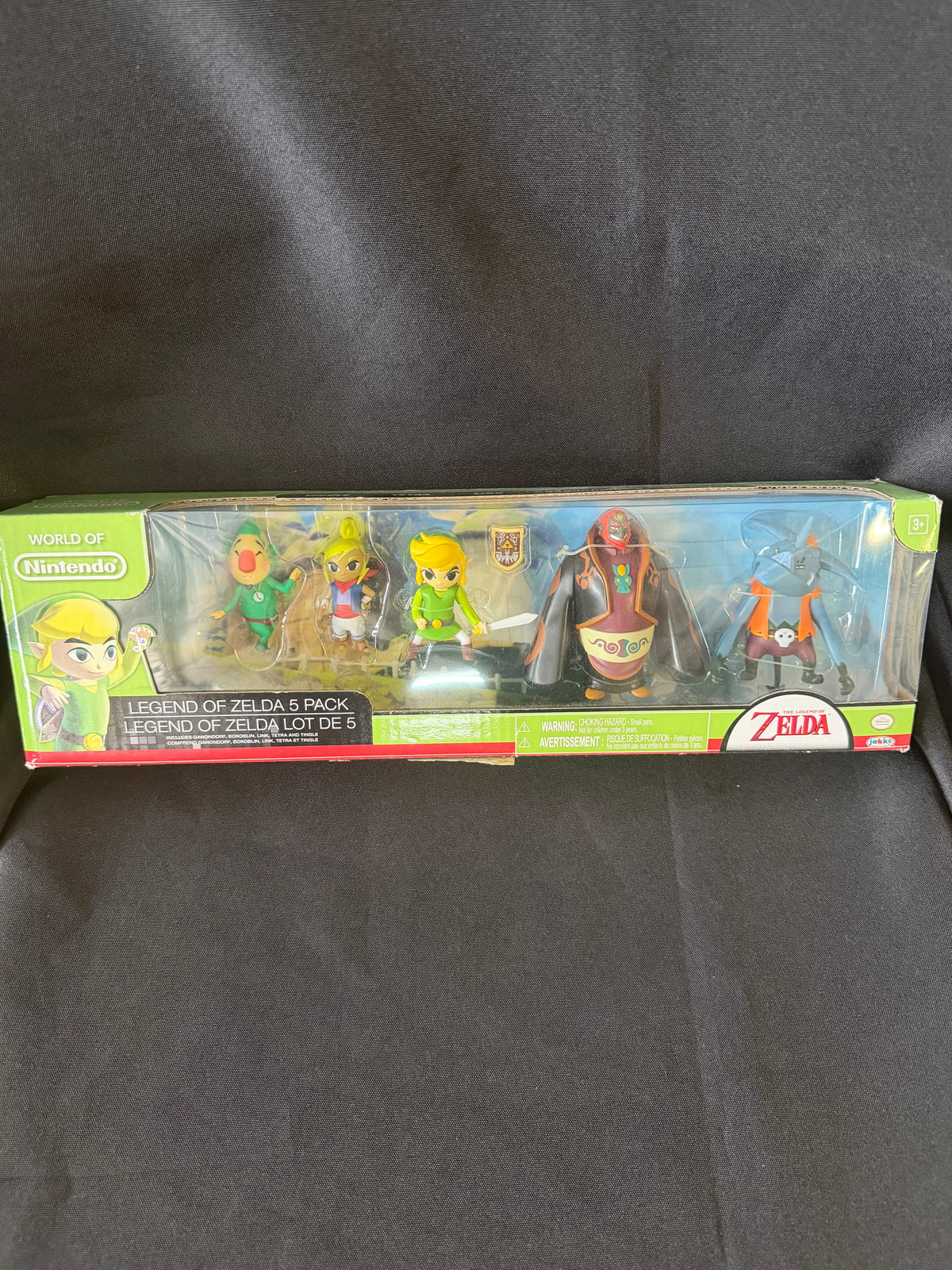 World of Nintendo — The Legend of Zelda: Wind Waker 5-Pack 2.5" Mini Figures
