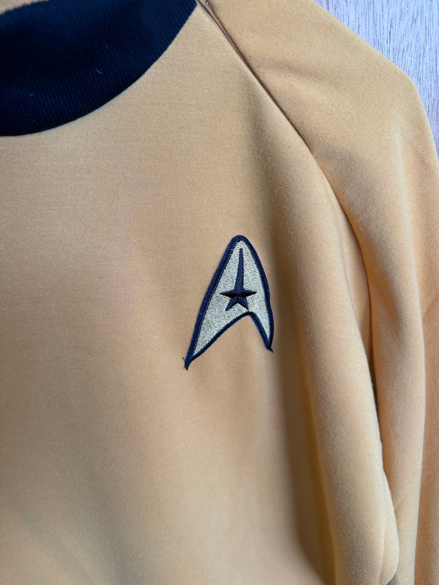 Star Trek — Captain James Kirk TOS Yellow/Gold Command Shirt