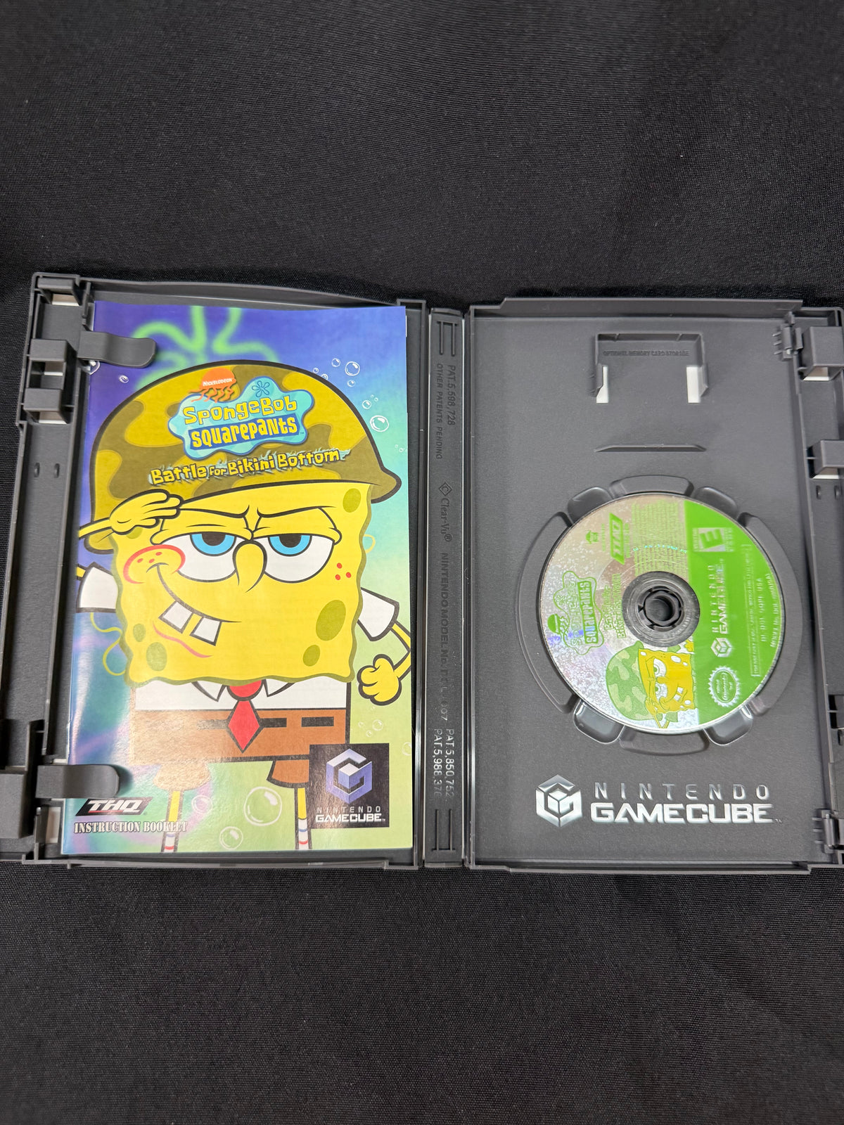 Spongebob Squarepants Battle for Bikini Bottom (Nintendo Game Cube)