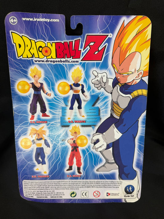 Dragon Ball Z Super Saiyan Vegeta Energy Blasters Action Figure (2001)