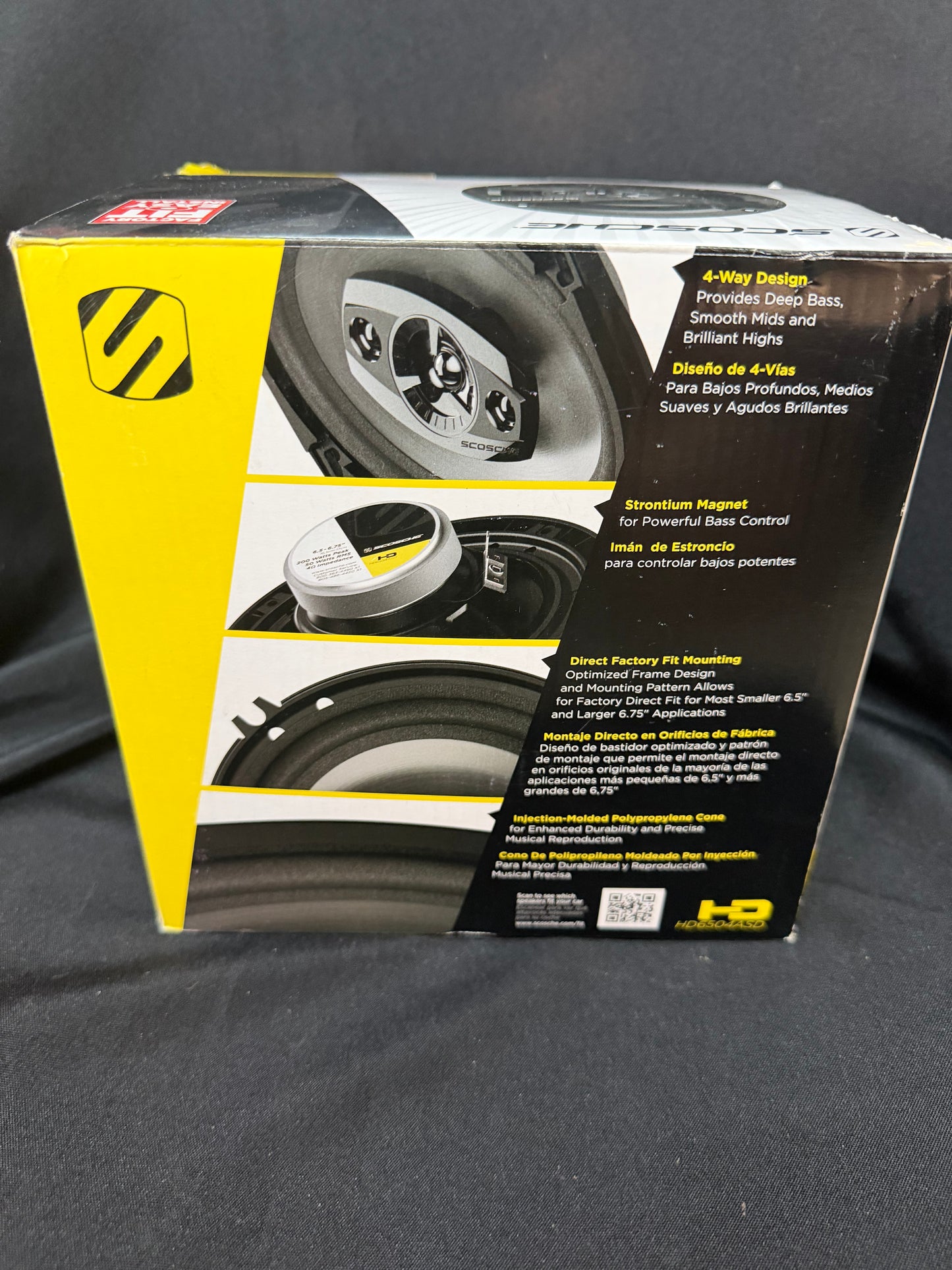 Scosche HD6504ASD Car Speakers