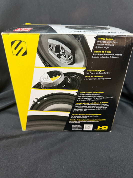 Scosche HD6504ASD Car Speakers