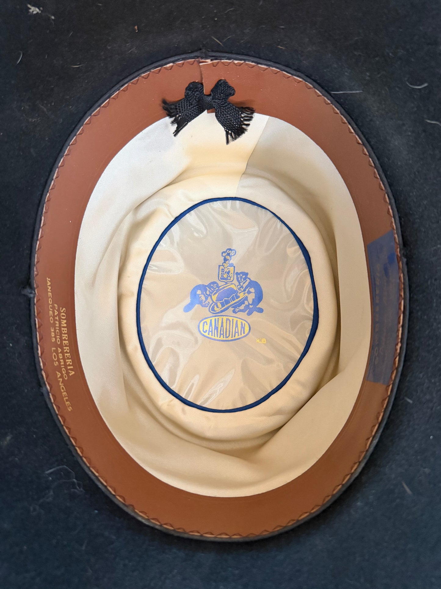 Black Spanish Cordobés Hat — by Patricia Abrigo, Los Angeles