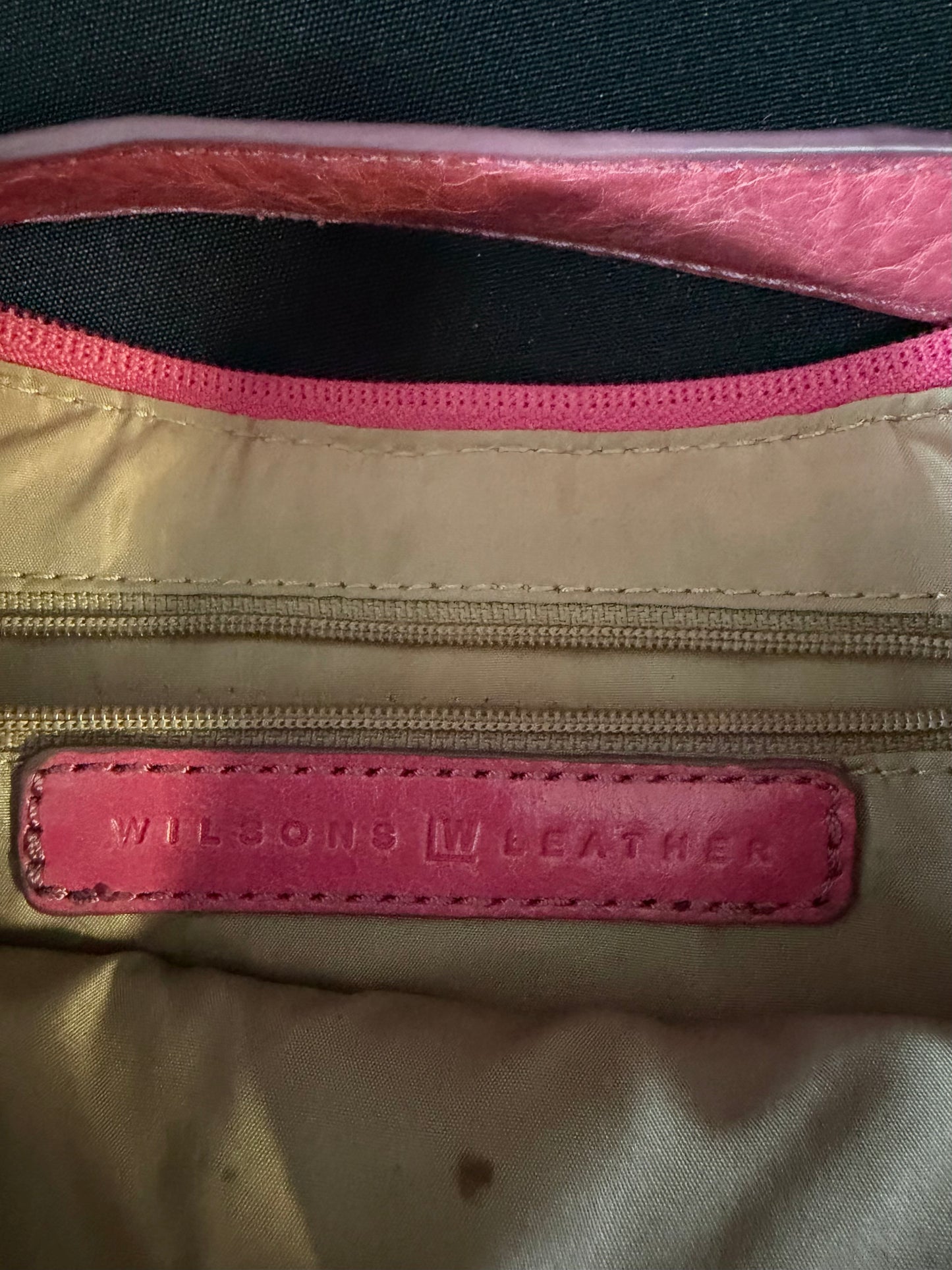 Classic Wilsons Leather Purse - Pink
