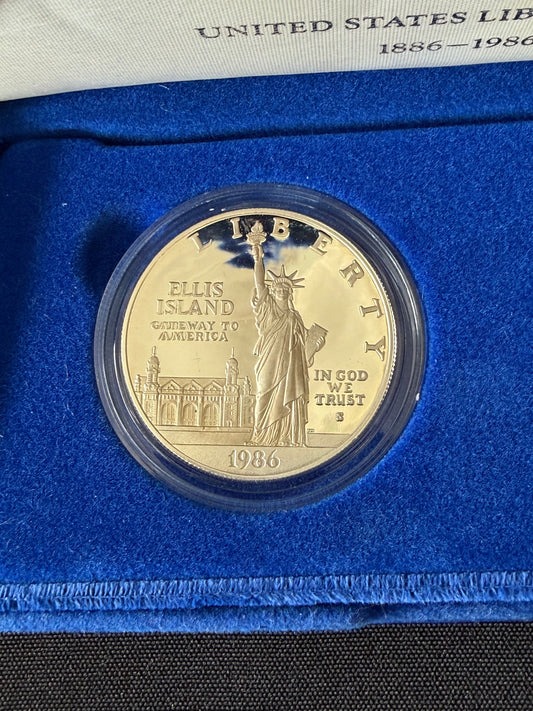 U.S. Mint — Statue of Liberty Centennial Proof Silver Coin Set (1886–1986)