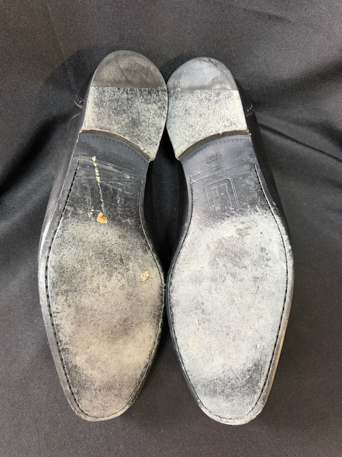 Moreschi Black Woven Leather Loafers – Made in Italy