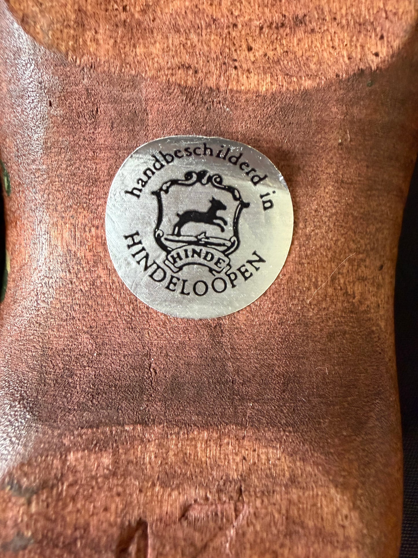 Hand-painted Wooden Dutch Clogs - Made in Hindeloopen