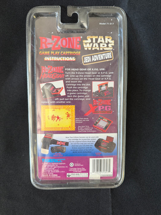 1997 Tiger R-Zone — Star Wars Jedi Adventure Game Cartridge (Sealed, MIP)