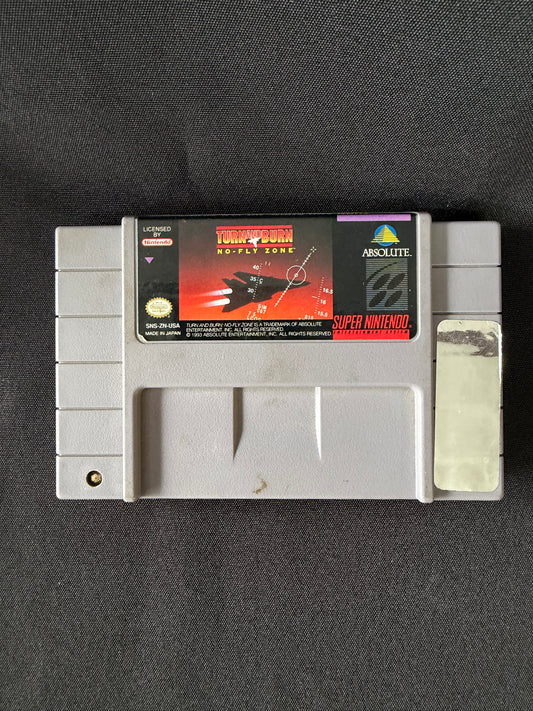 Turn and Burn: No Fly Zone — Super Nintendo (SNES)