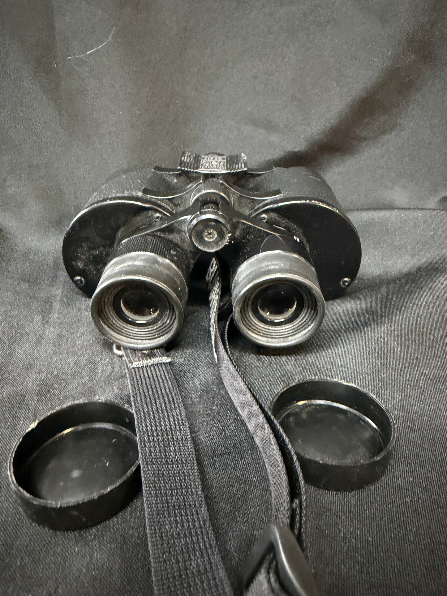 Vintage Bushnell Insta-Focus Binoculars 7x21 Zoom - with Leather Case
