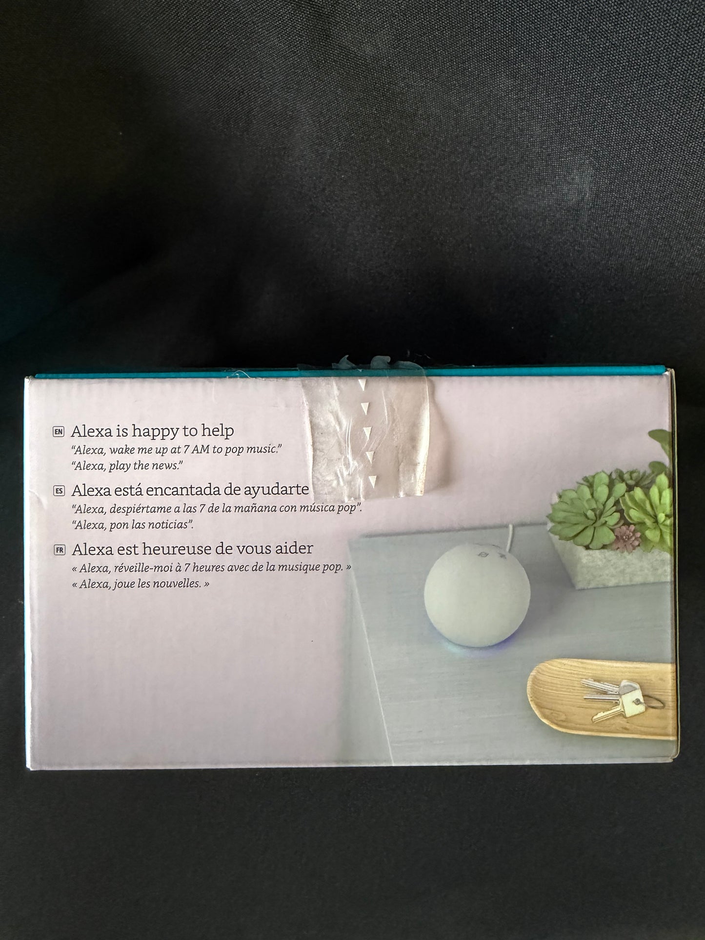 Echo Dot 4th Gen Smart Speaker – Glacier White