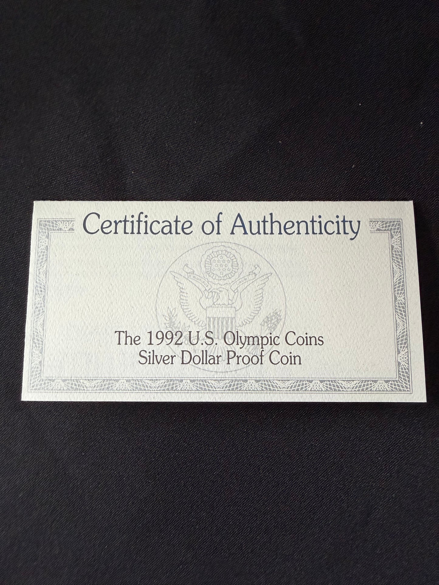 United States Mint 1992 Olympic Coins