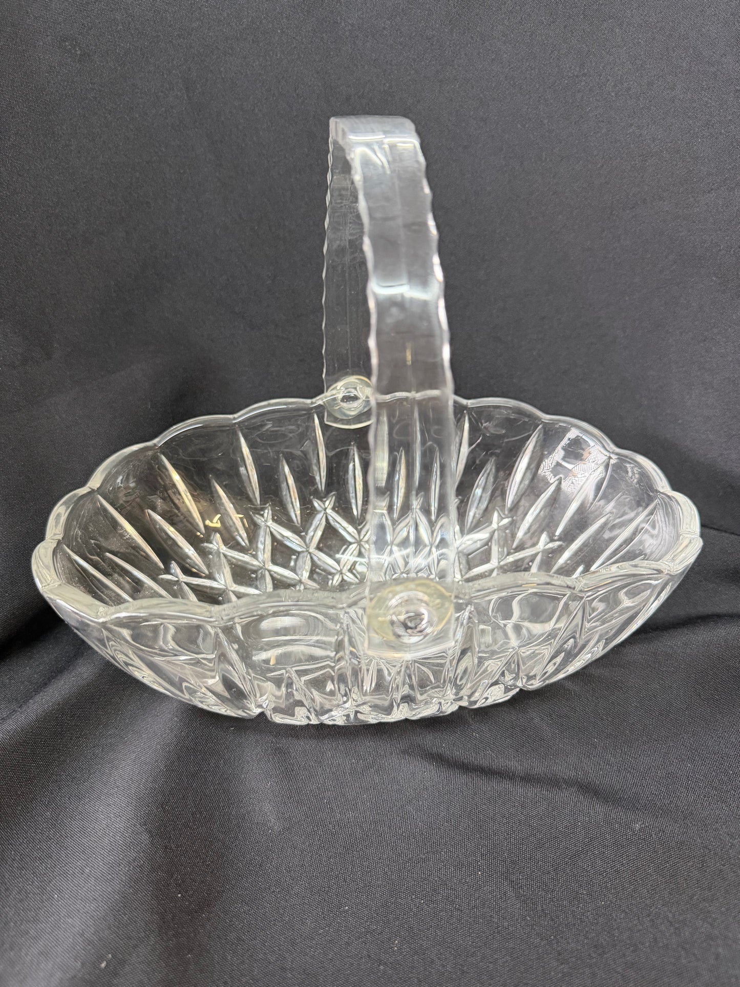 Lady Anne 10" Crystal Basket