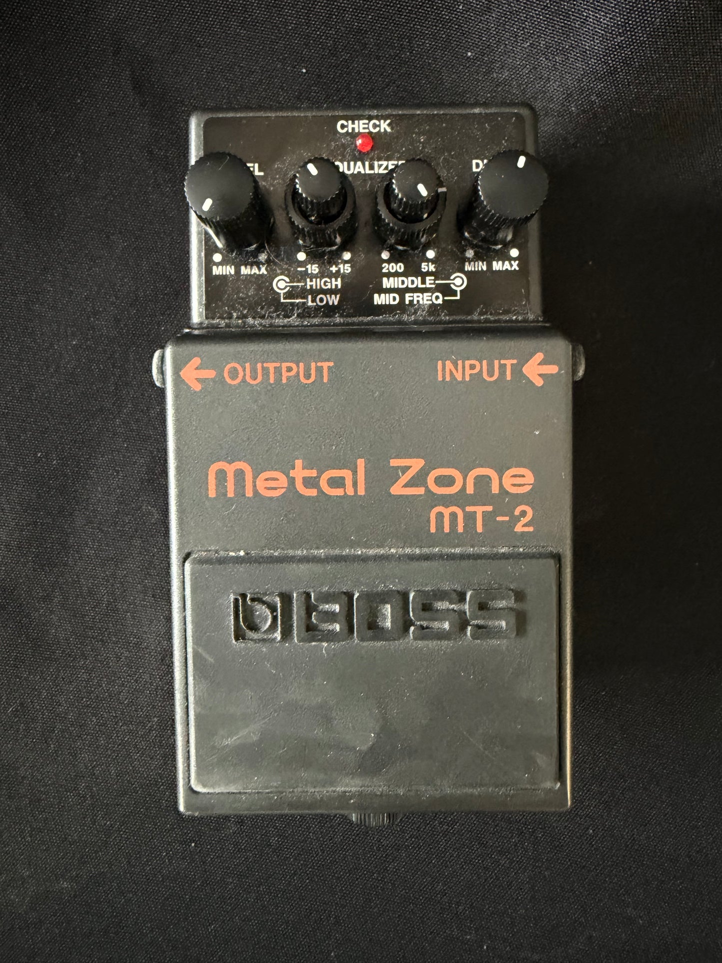 Boss MT-2 Metal Zone Distortion Guitar Effects Pedal