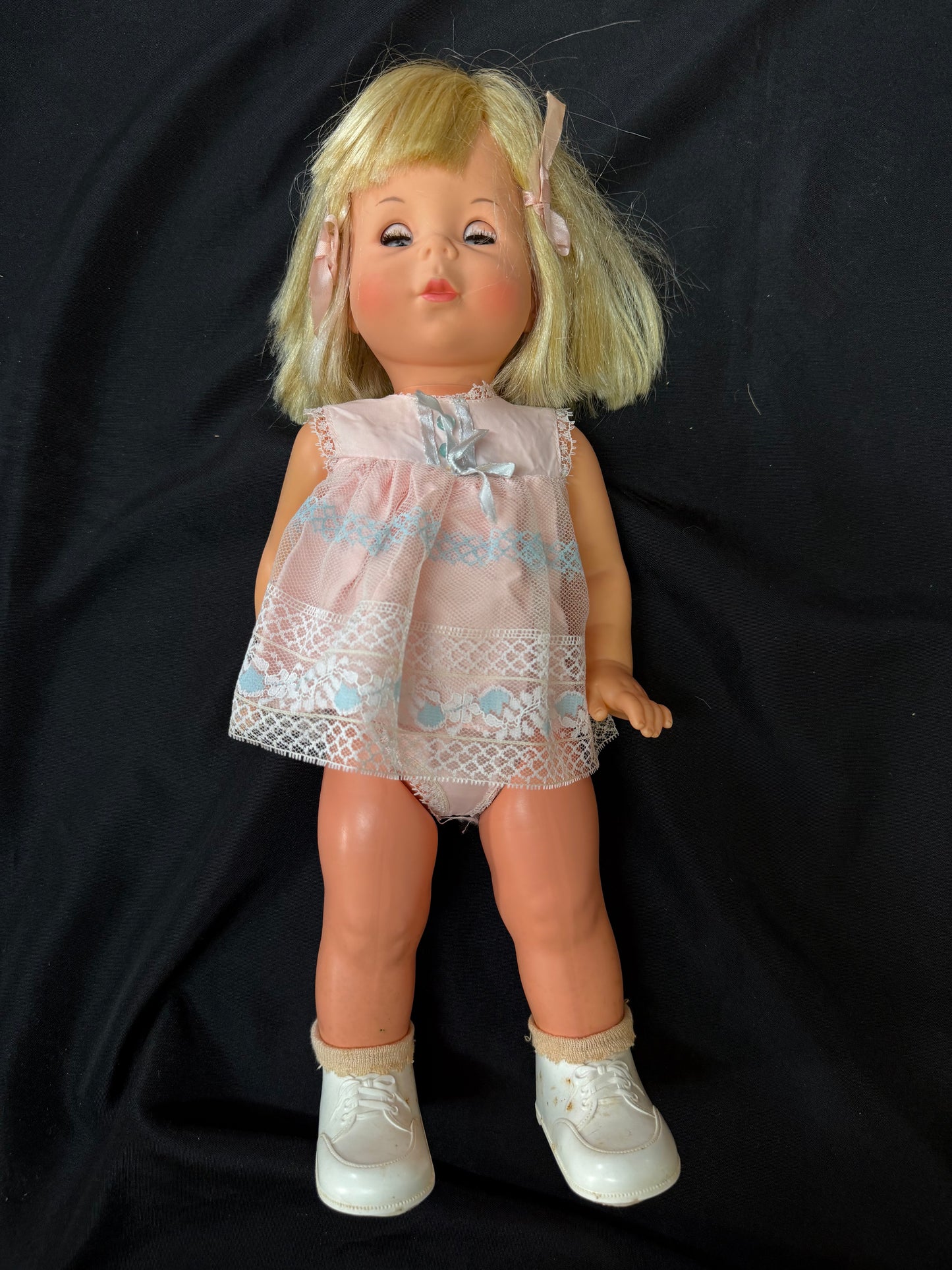 1964 Mattel "Baby First Step" Doll - original box
