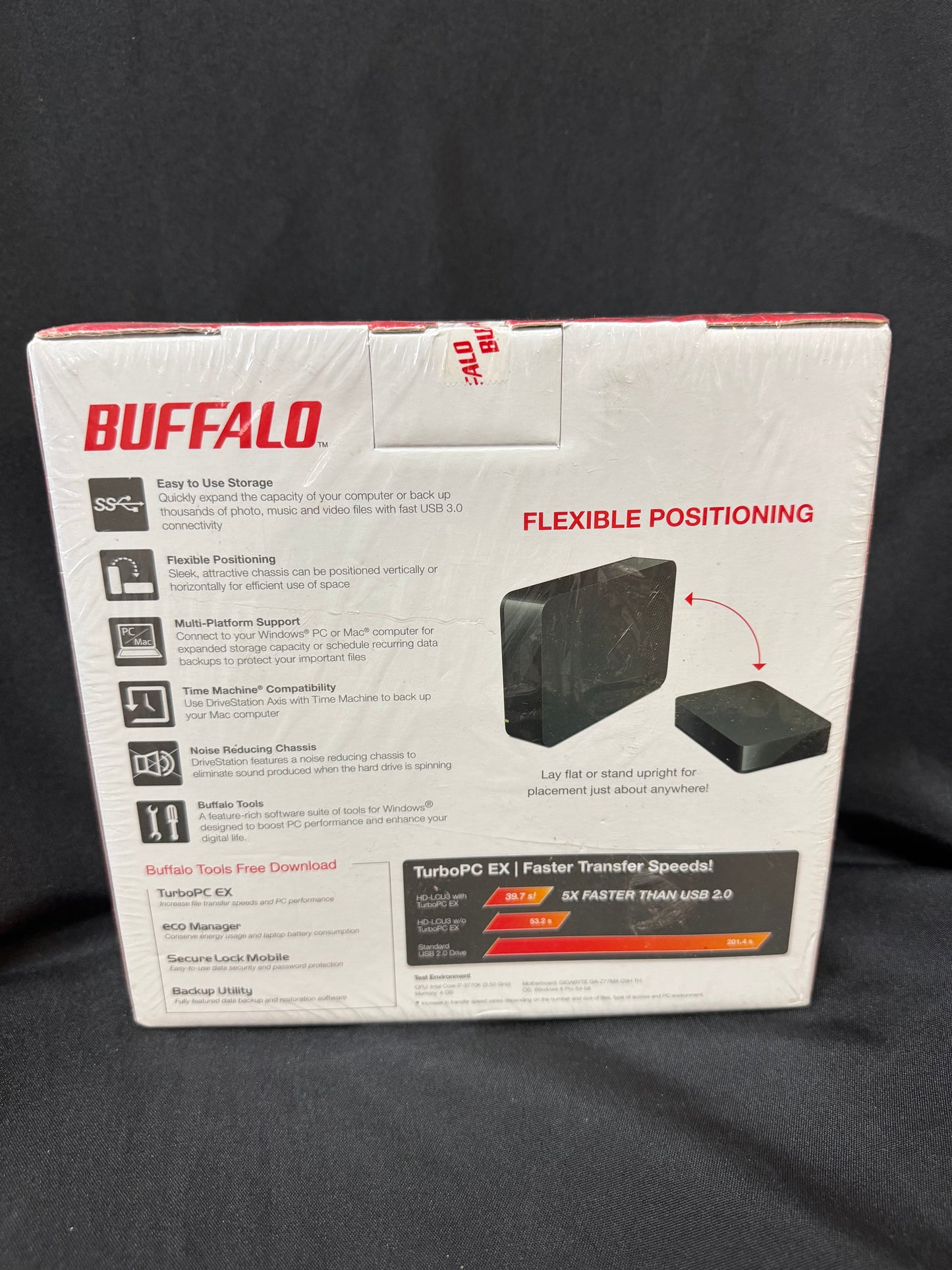 Buffalo DriveStation 3TB External Hard Drive HD-LCU3 – USB 3.0 Backup Storage