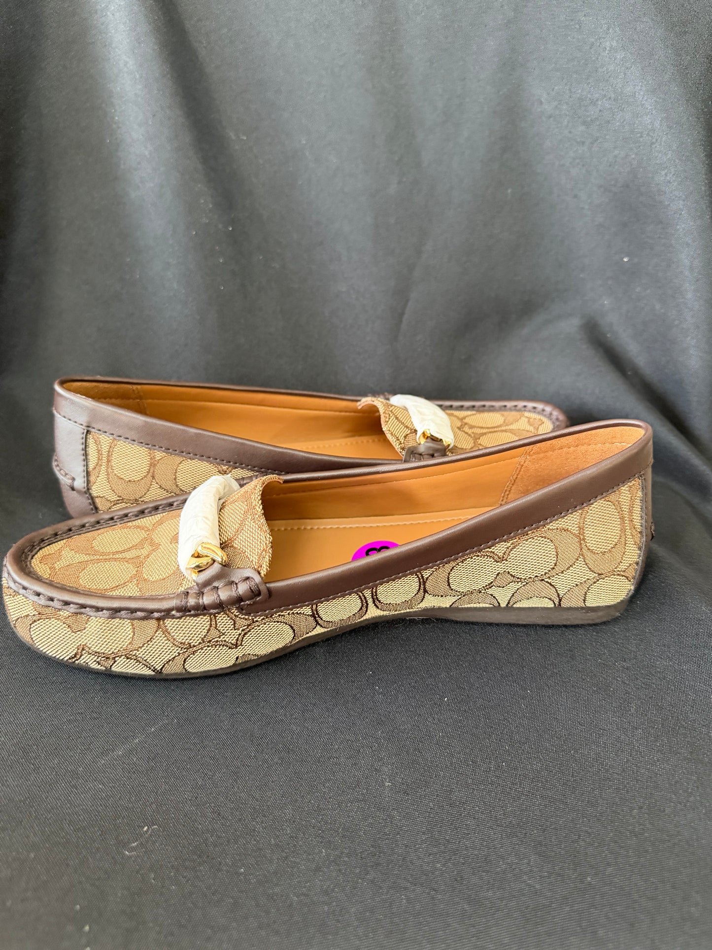 Coach Mona Driver Loafer - Khaki Chestnut