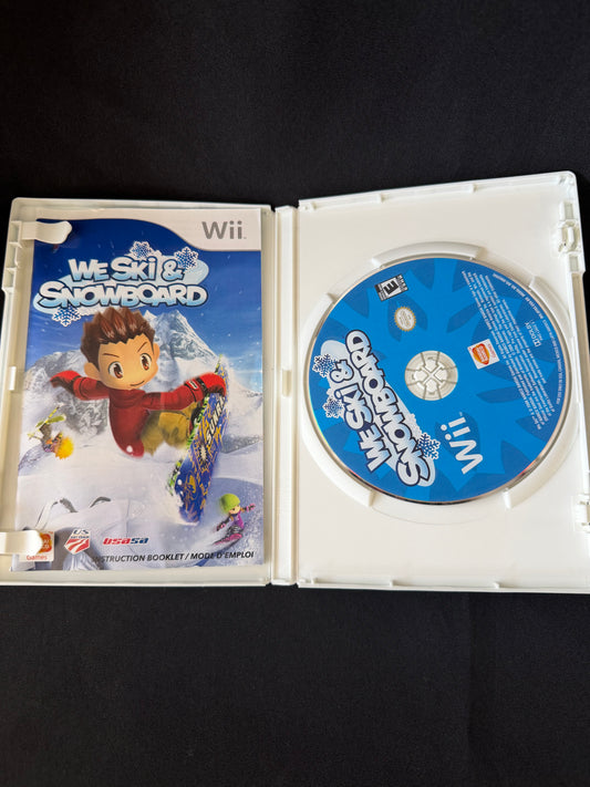 We Ski & Snowboard - Nintendo Wii Game