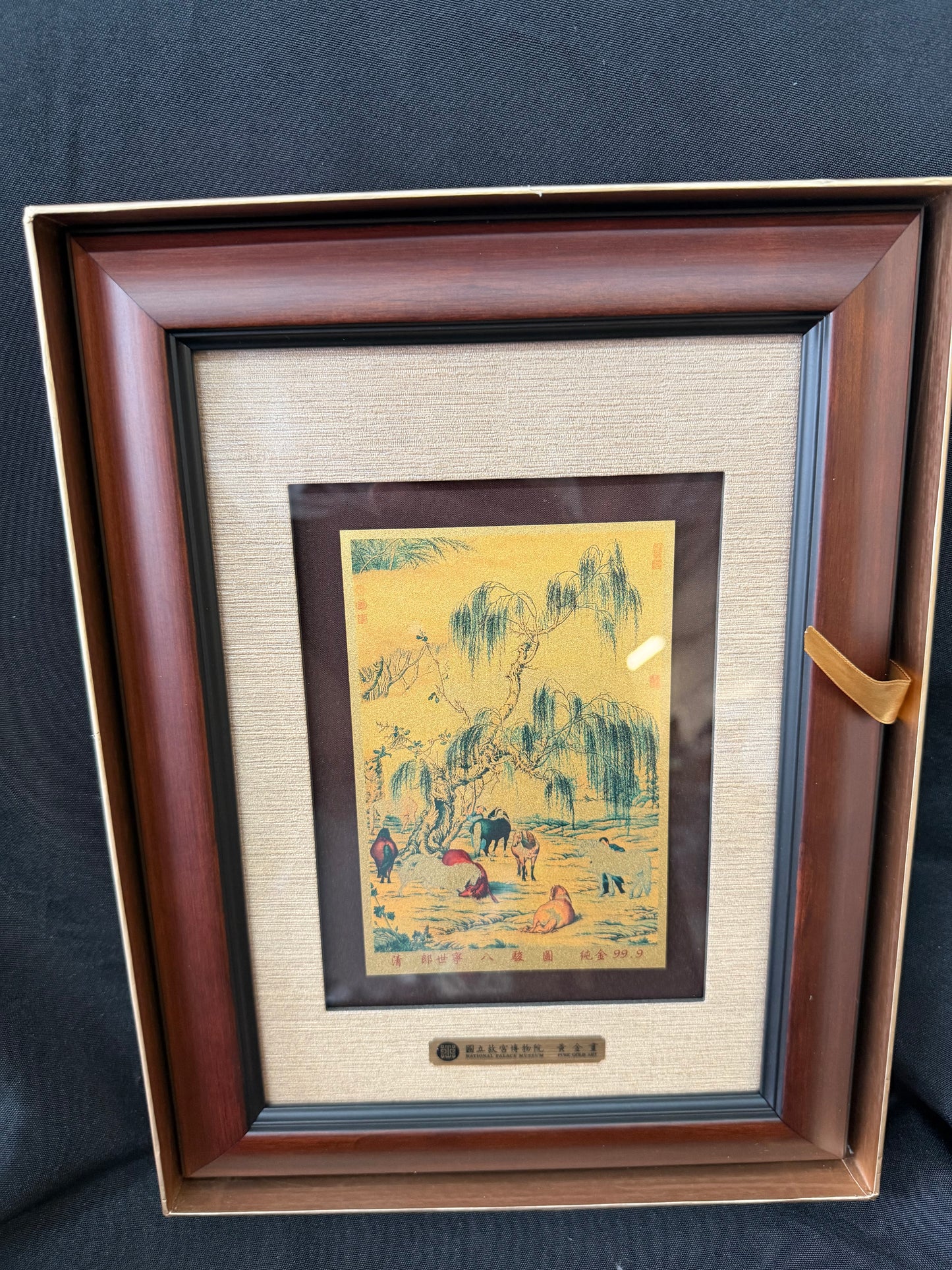 "Eight Horses" Painting by Giuseppe Castiglione - by PIN JIN PIN