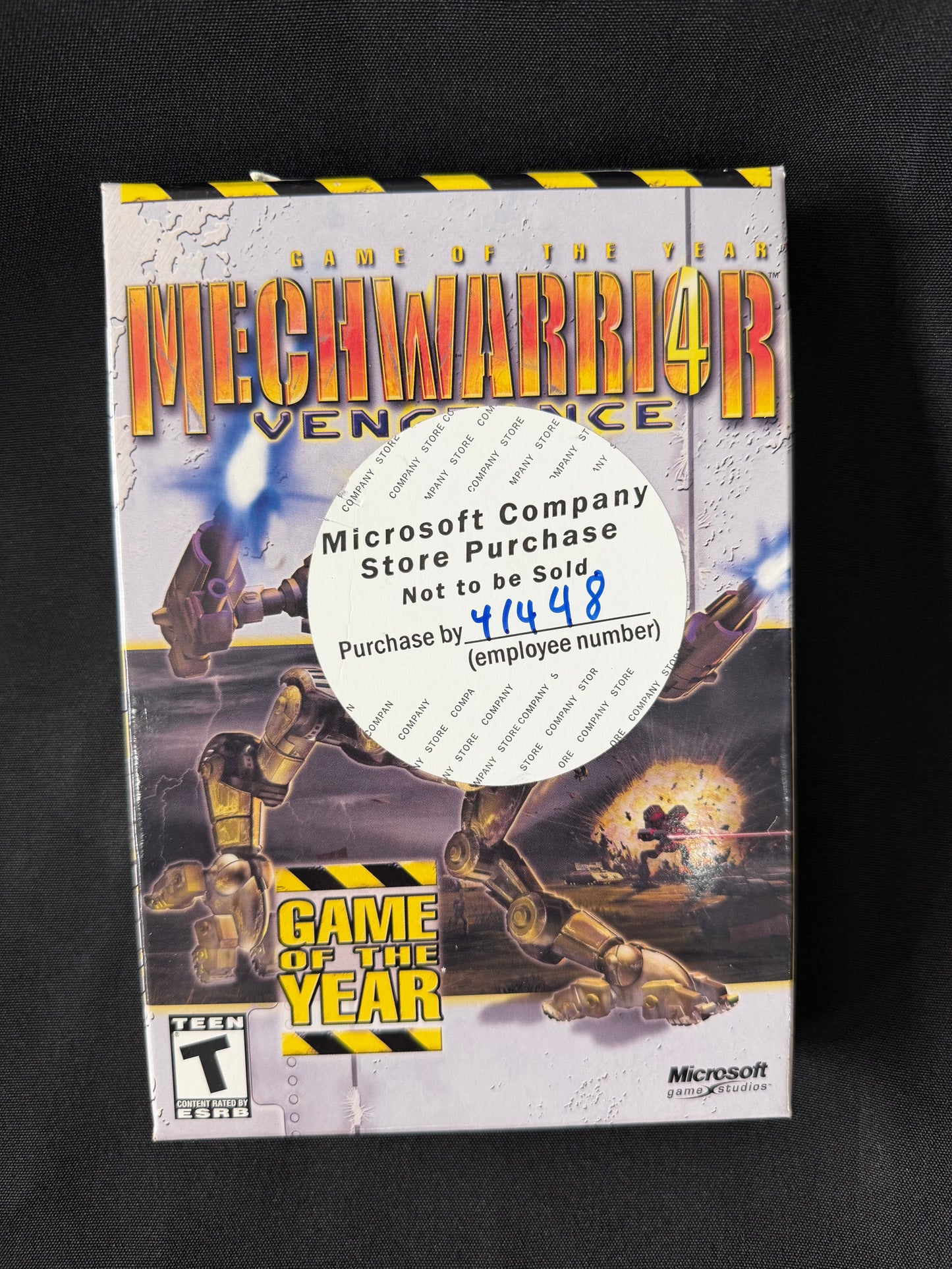 MechWarrior 4: Vengeance (PC, 2000, Sealed In Box)