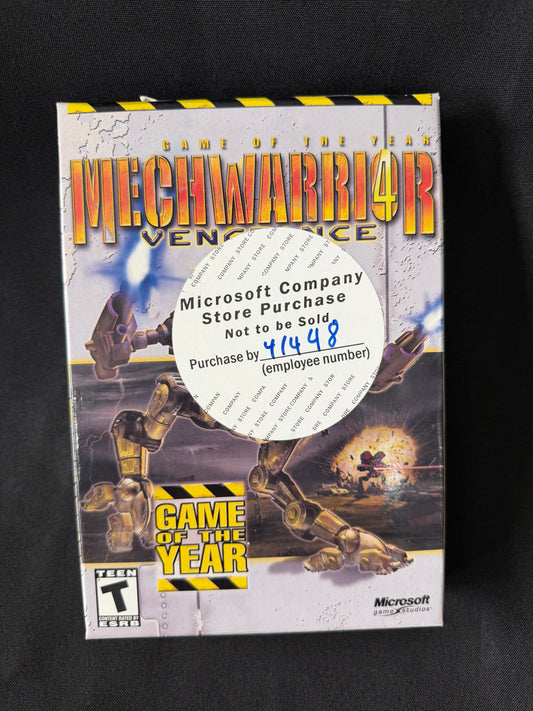 MechWarrior 4: Vengeance (PC, 2000, Sealed In Box)