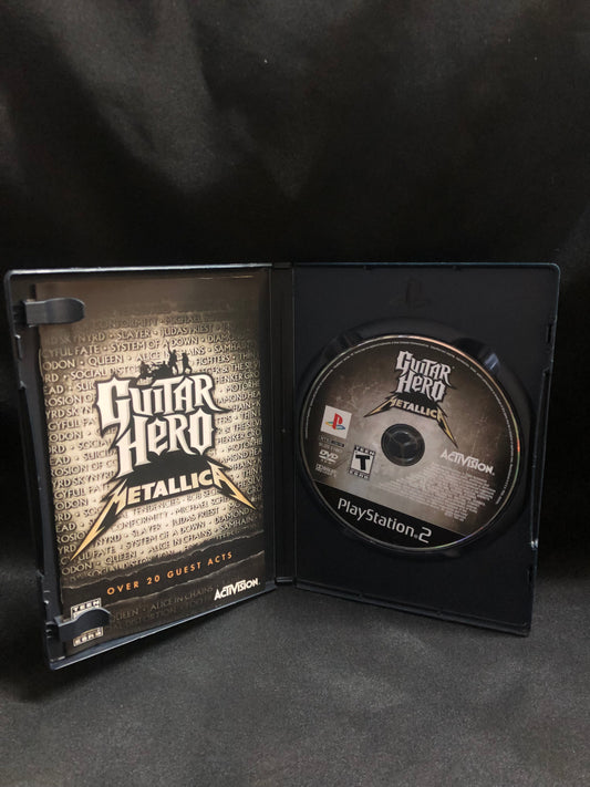 *Tested and Working* Guitar Hero: Metallica (PS2)