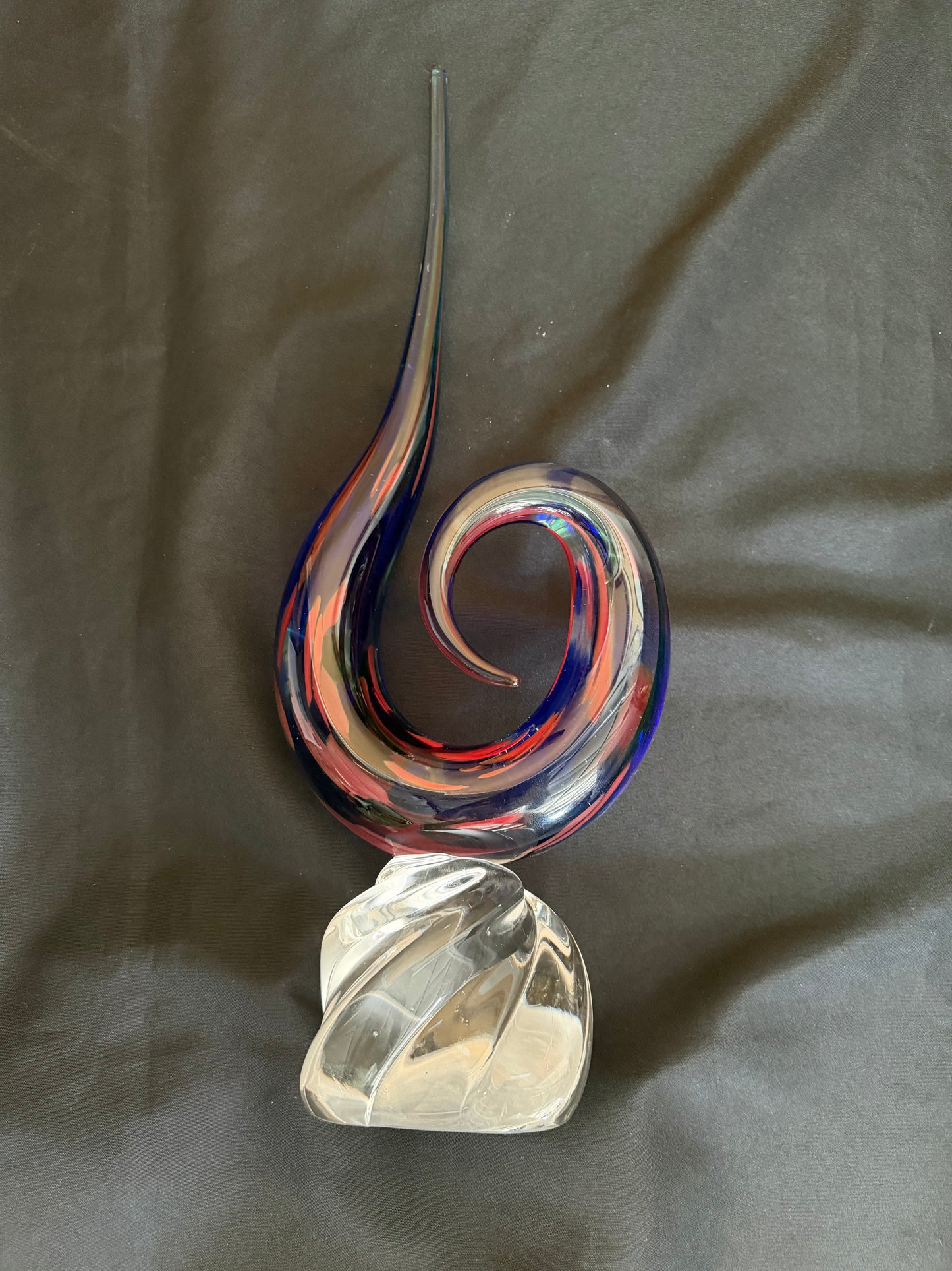 Murano Glass Art Sculpture - Attributed to Italian artist Fulvio Bianconi