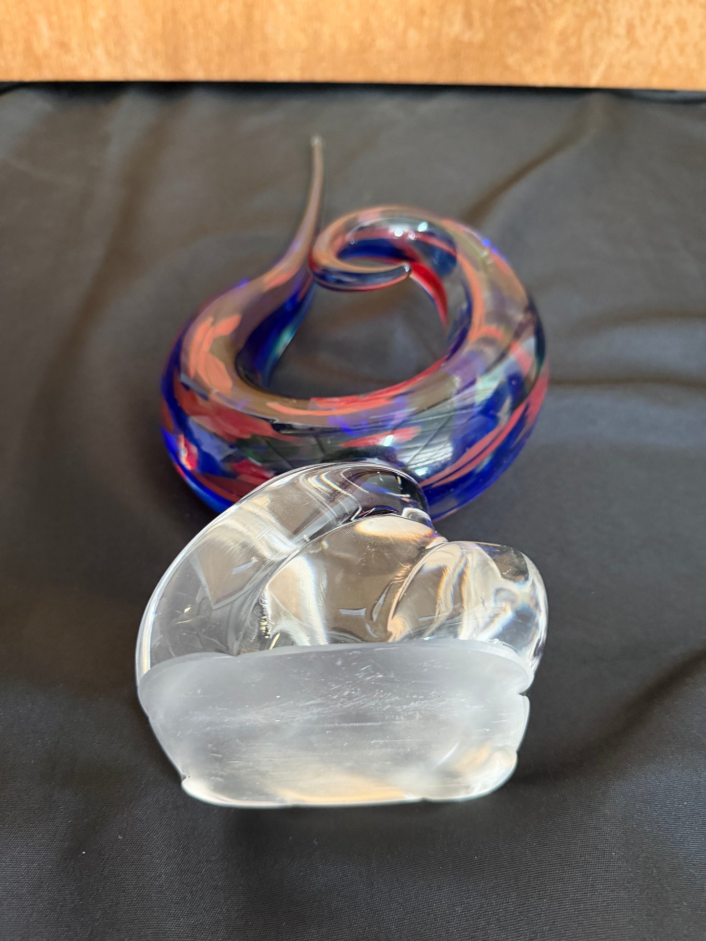 Murano Glass Art Sculpture - Attributed to Italian artist Fulvio Bianconi
