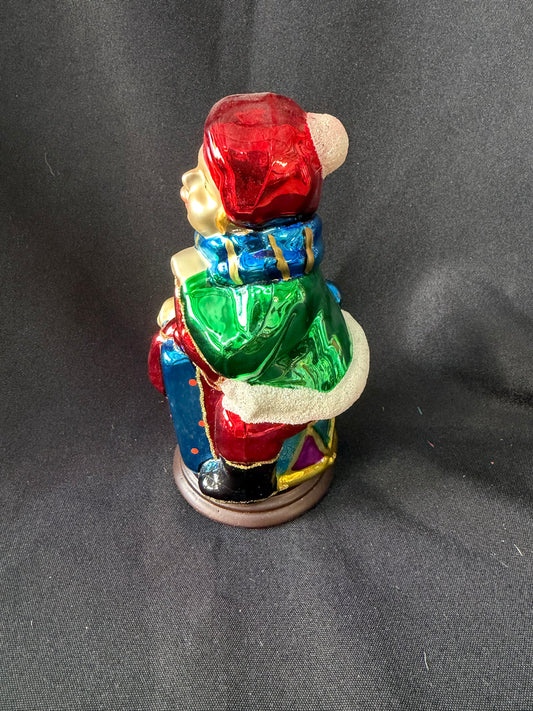 Thomas Pacconi Classics — Blown Glass Christmas Boy (2004) Wooden Base