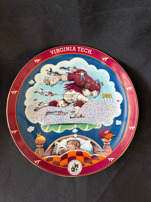 Virginia Tech "Dream" Porcelain Collectible Plate