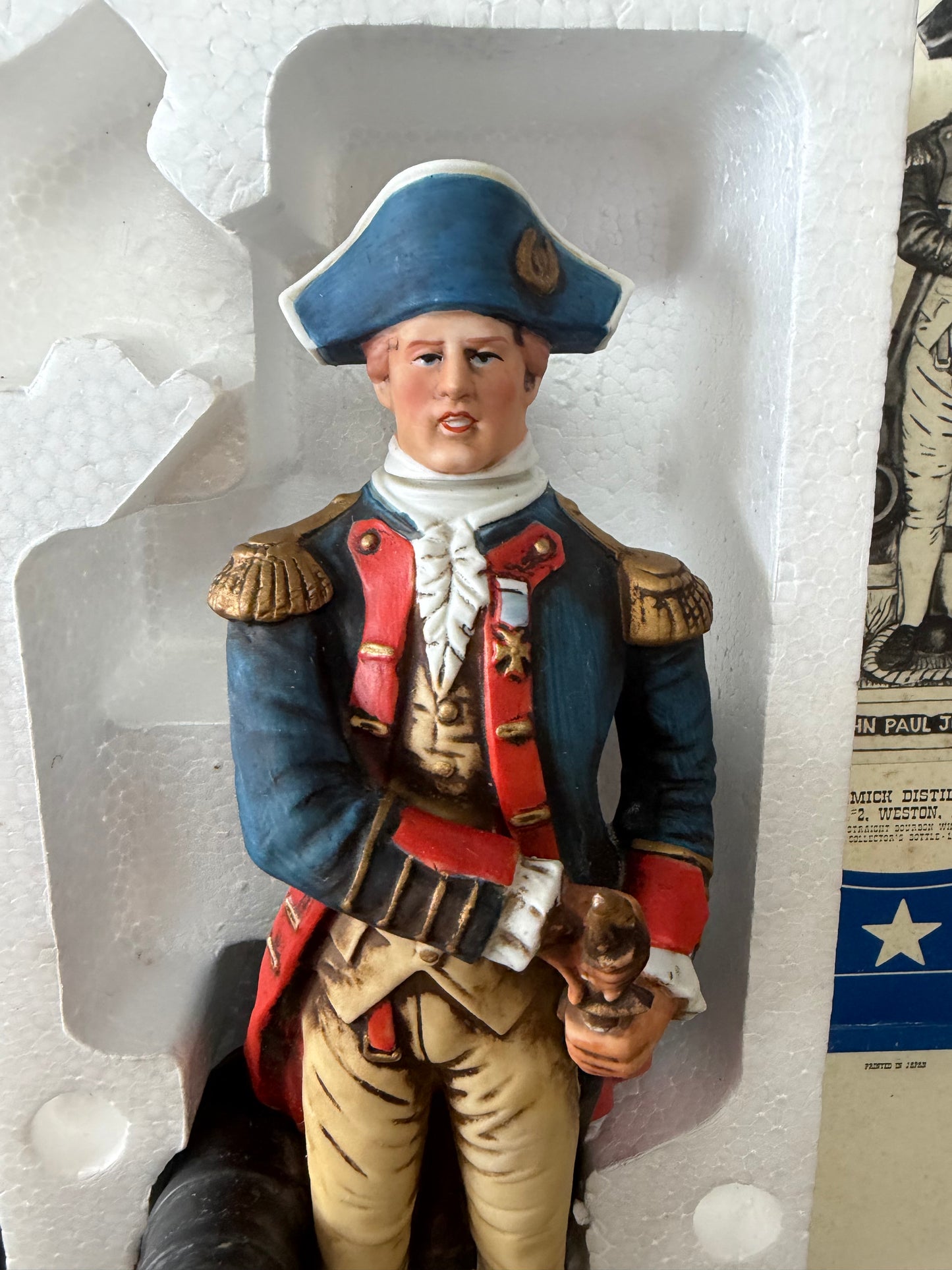 John Paul Jones 1976 McCormick Bicentennial Series Decanter