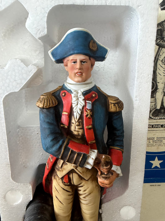 John Paul Jones 1976 McCormick Bicentennial Series Decanter